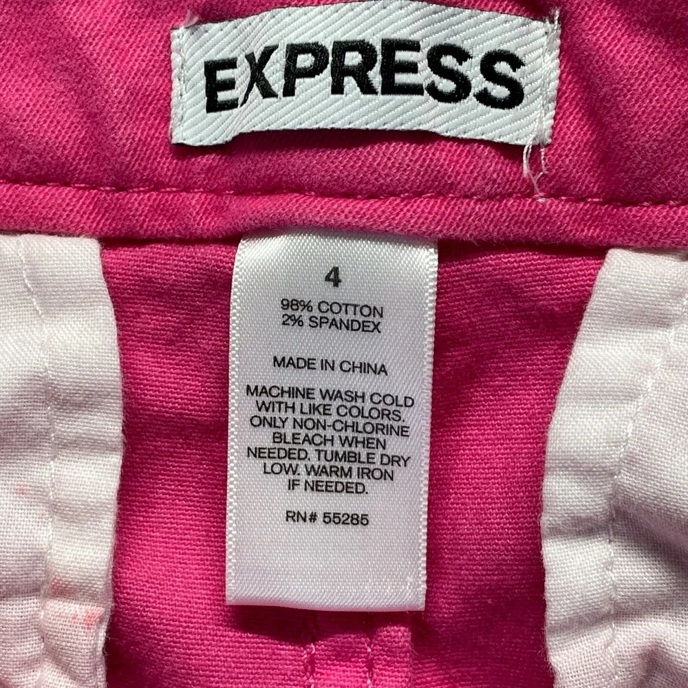 Express chino shorts